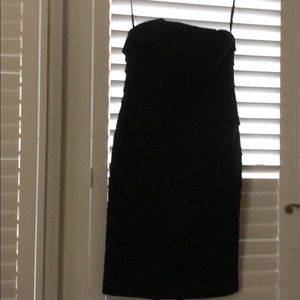 Strapless Black Dress